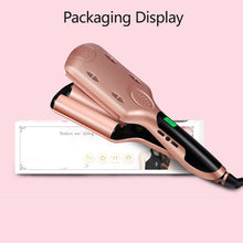 Load image into Gallery viewer, Curling Iron Professional Ceramic Triple Barrel Hair Styler Hair Waver Styling Tools  Electric Hair Curlers