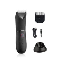 Load image into Gallery viewer, Groin Area Hair Trimmer Lawn Mower Ceramic Blade Waterproof Wet Dry Clippers Pubic Armpit Body Hair Ultimate Hygiene Razor