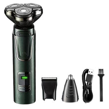 Load image into Gallery viewer, 3in1 Foil Shaver IPX7 Waterproof Epilator Shaving Machine Beard Ear Trimmer Cutting Clipper