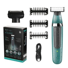 Load image into Gallery viewer, Foil and Dual-sided Blades Waterproof Shavers Rechargeable Beard Trimmer Razor Electric Body Shaver for Men