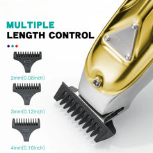 Load image into Gallery viewer, Hair Trimmer Cordless Hair Clipper Rechargeable Barber Professional Hair Cutting Machine Bald Head Trimmer for Men