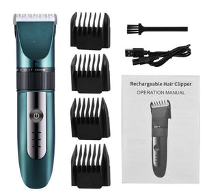 Professional Hair Clipper For Men Electric Trimmer Blade Adjustable Coldless Haircut Machine Low-noise Barber Shaver